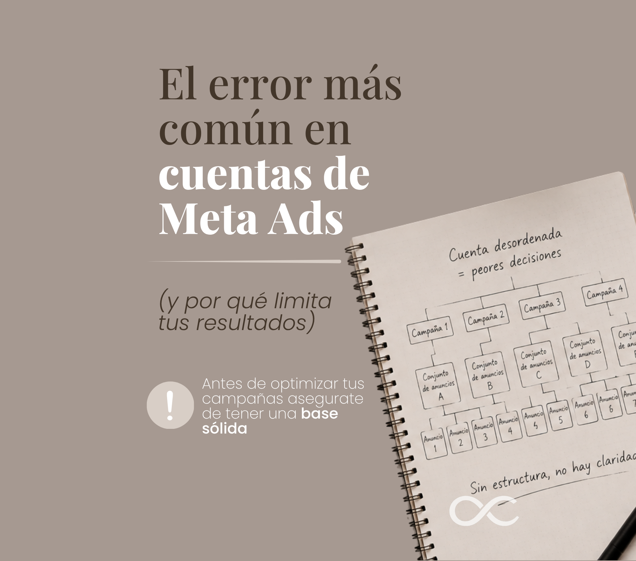 El error más común en cuentas de Meta Ads (y por qué limita tus resultados)